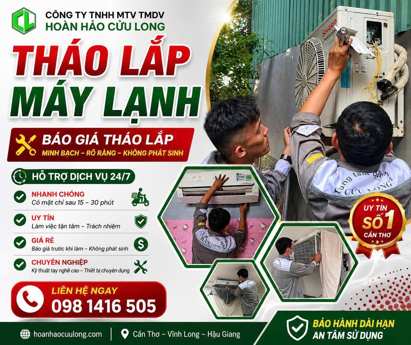 LẮP ĐẶT ĐIỀU HÒA 